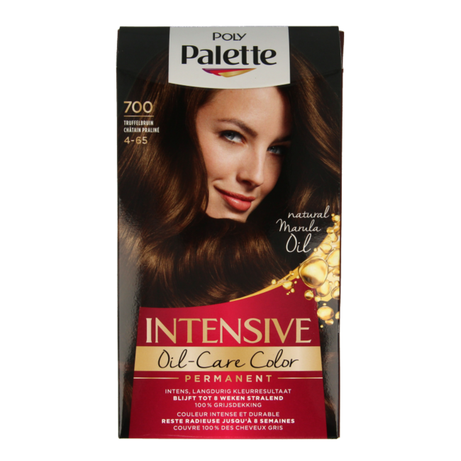 Poly Palette Farba do włosów 700 truflowy brąz 1 Zestaw