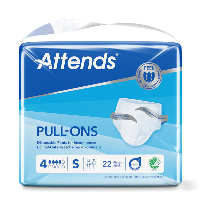 Attends Pull-Ons 4 Taglia S 22 Pezzi