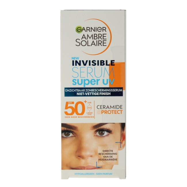 Sérum visage Ambre Solaire Sensitive SPF 50+ 30 ml