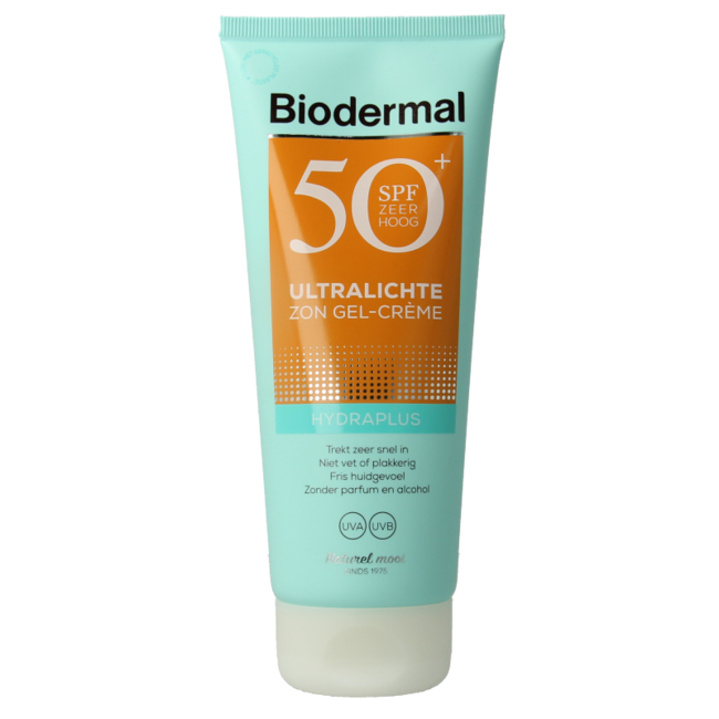 Biodermal Żel-Krem ultralekki SPF50+ 200 mililitrów