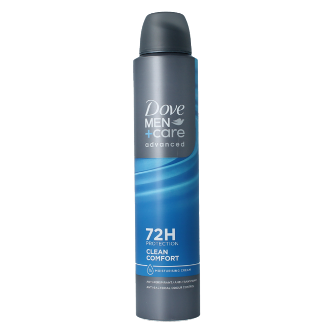 Dove Deodorant spray men+ care  clean comfort 200 Milliliter