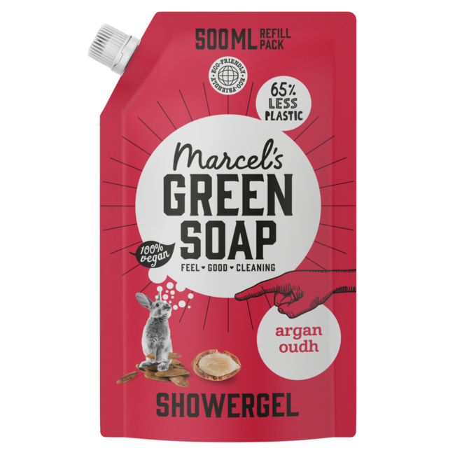 Argan & Oudh Shower Gel Refill 500ml