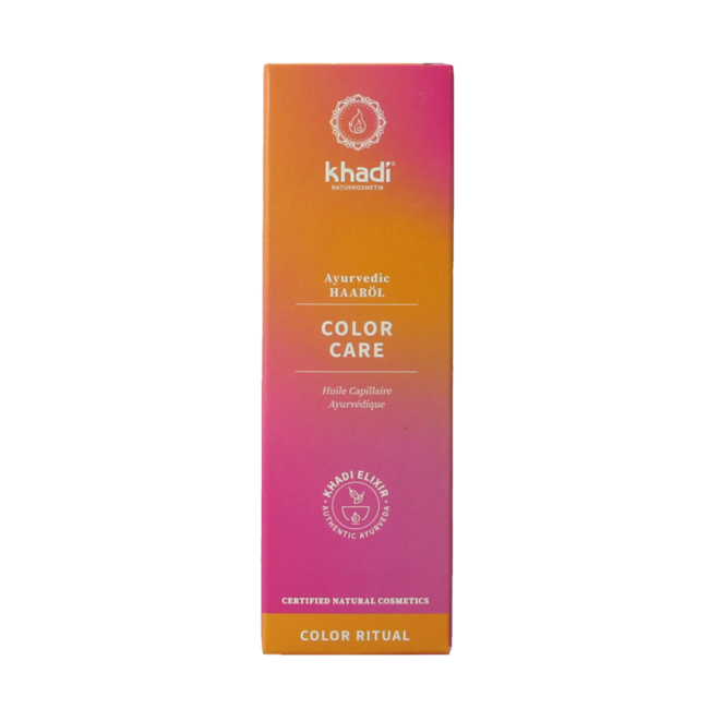 Olejek do włosów Khadi Color Care 50 Mililitrów