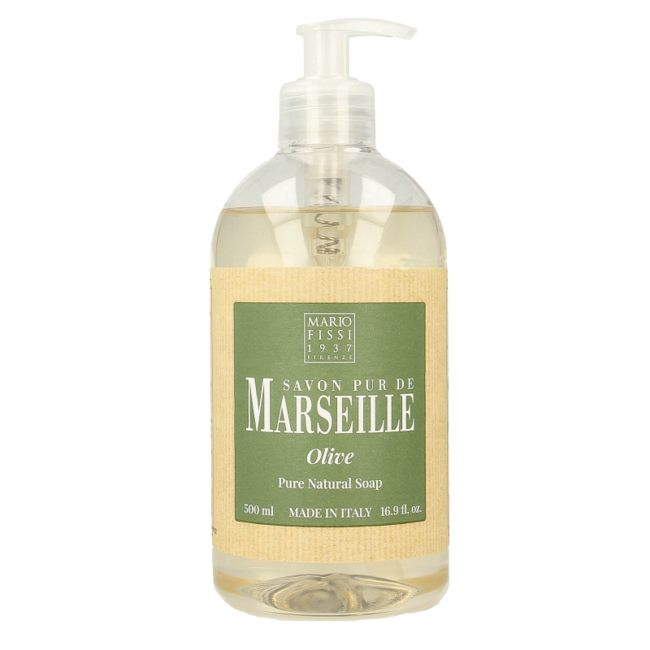 Marseille-Seife, natürlich, flüssig, Olive, 500 Milliliter