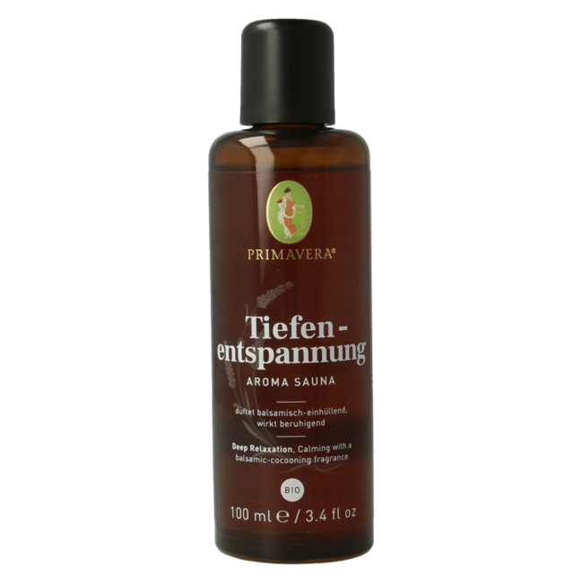 Primavera Sauna Therapy Deep Relaxation Organic 100 Millilitre