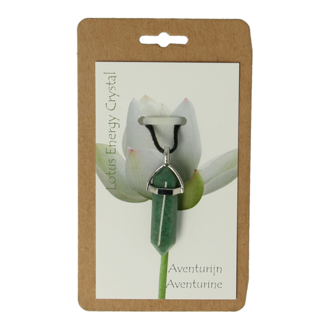 Cristal d'énergie en aventurine, 1 pièce
