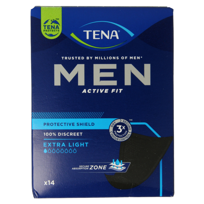 Tena Men Active Fit Extra Light 14 Pièces