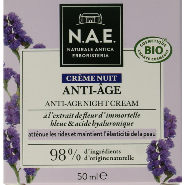 N.A.E. Belleza Anti-Age Nachtcreme 50 Milliliter