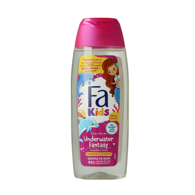 FA Kids Duschgel & Shampoo Meerjungfrau 250 Milliliter