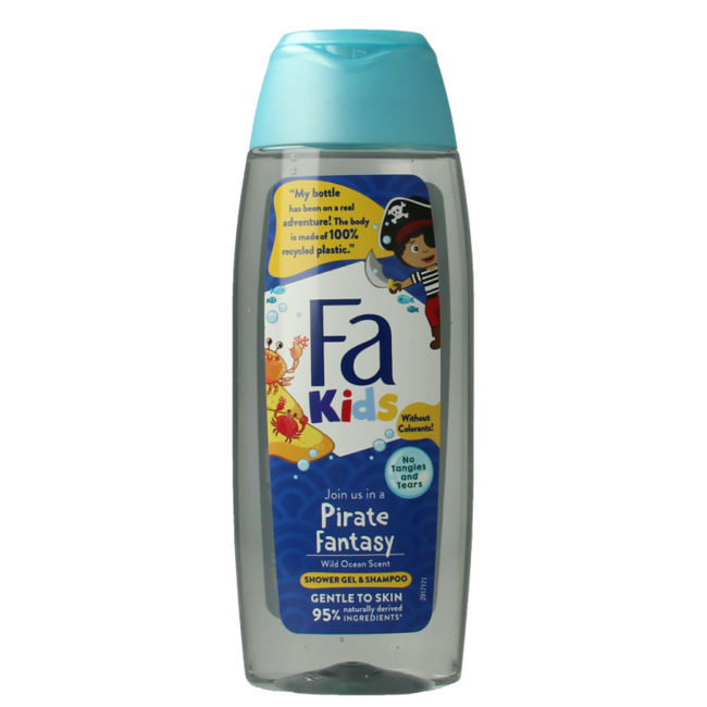 FA Kids gel de ducha y champú pirata 250 mililitros