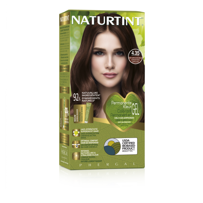 Naturtint 4.35 Châtain cappuccino profond 170 Millilitres