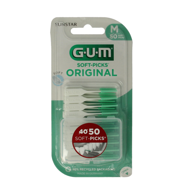 Soft-picks original medium 50 unidades