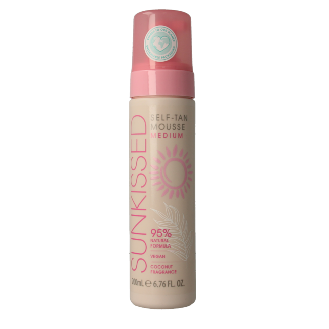 Sunkissed Pianka samoopalająca średnia 200 ml