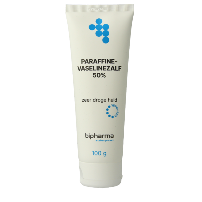 Bipharma Parafine-vaselinezalf 50% losse tube 100 Gram