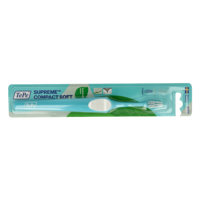 Szczoteczka do zębów TePe Supreme Compact Soft, 1 sztuka