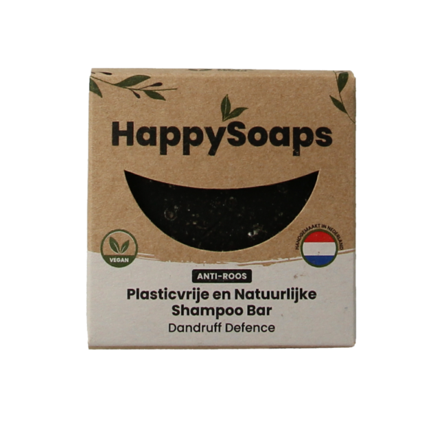 Happysoaps Champú sólido anticaspa 70 gramos
