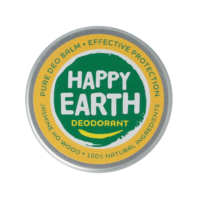Happy Earth Deodorant Balm Jasmine Ho Wood 45g