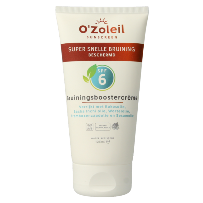 O' Zoleil Tanning Booster Cream SPF6 125ml
