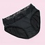 Cheeky Wipes Feeling Pretty period underwear, black, size 44-46, 1 piece