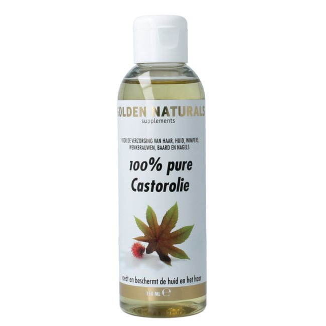 Golden Naturals Castorolie 100% puur 150 Milliliter