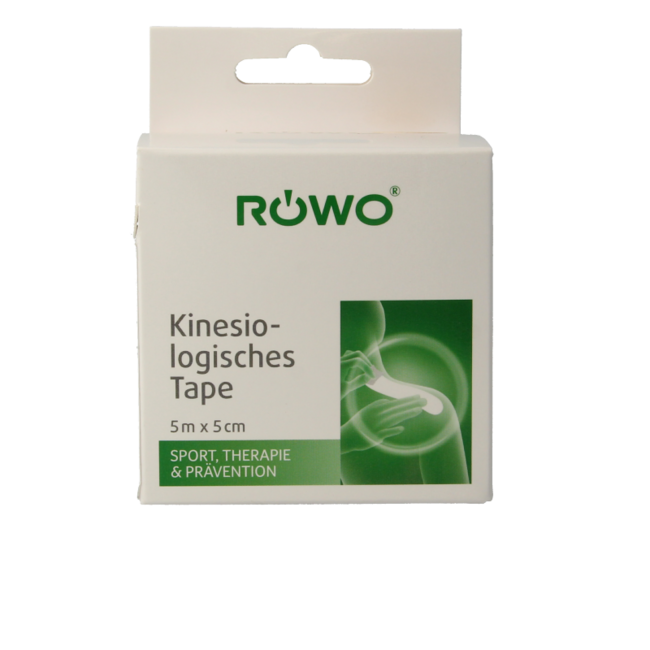 Rowo Kinesio-Tape Beige 5 cm x 5 m, 1 Rolle
