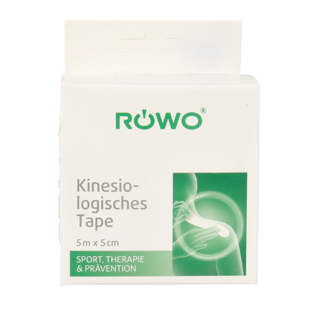 Rowo Kinesiotape niebieska 5cm x 5m, 1 sztuka