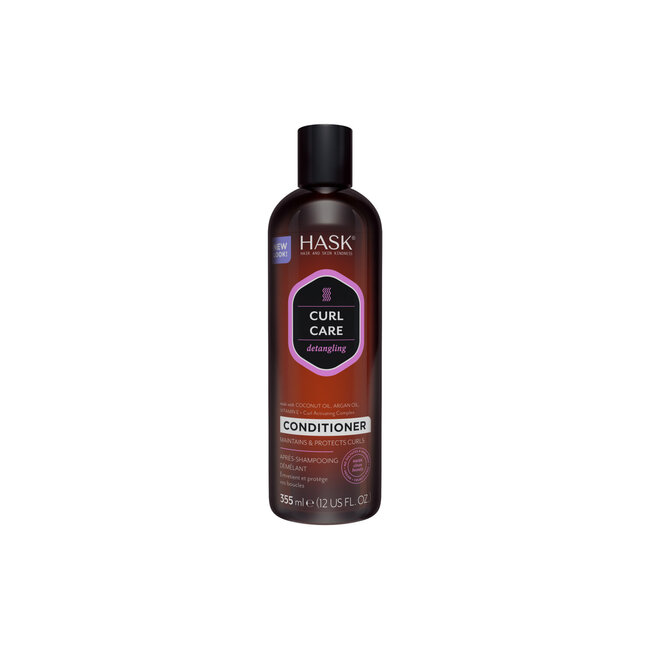 HASK Curl Care acondicionador desenredante 355 ml