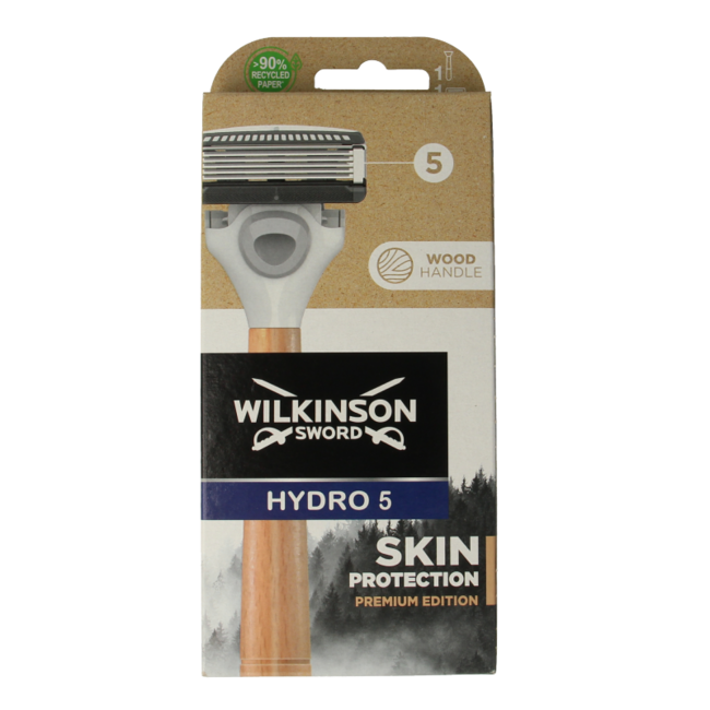 Rasoir Wilkinson Hydro 5 Skin Protection Wood, 1 pièce