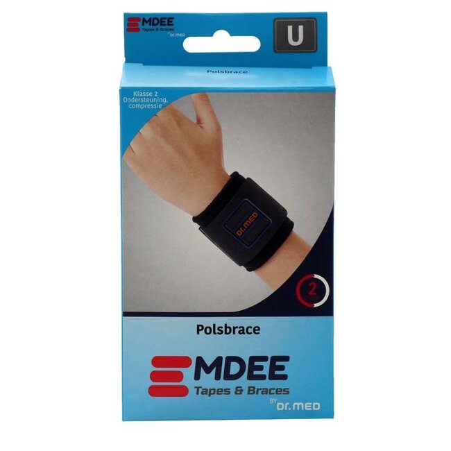 Fascia di supporto per polso, blu, 1 pezzo