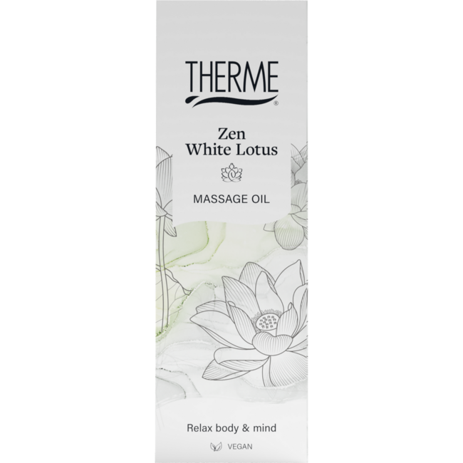 Therme Zen Weißer Lotus Massageöl 125 Milliliter
