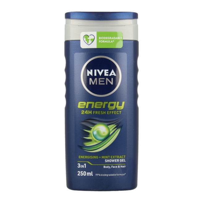 Men douchegel energy 250 Milliliter