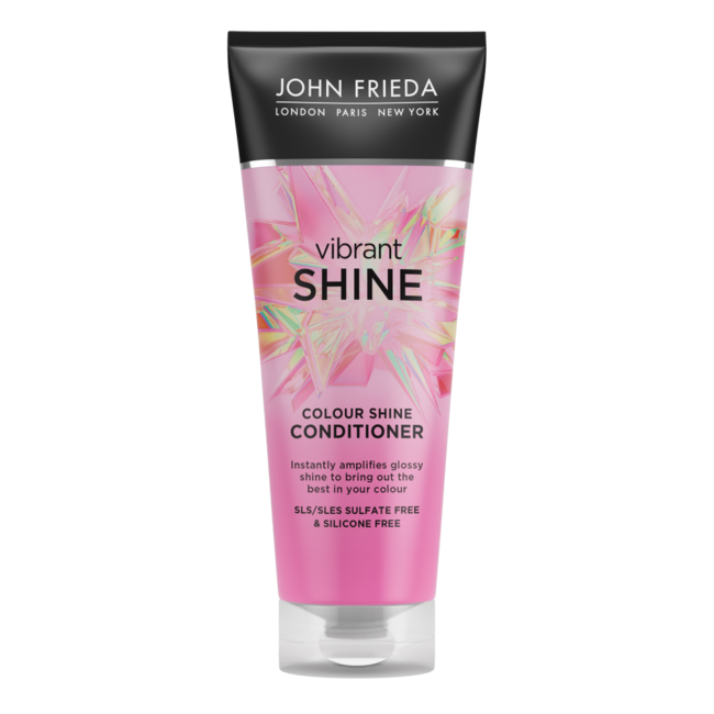 John Frieda Vibrant Shine odżywka nabłyszczająca do włosów farbowanych 250 mililitrów