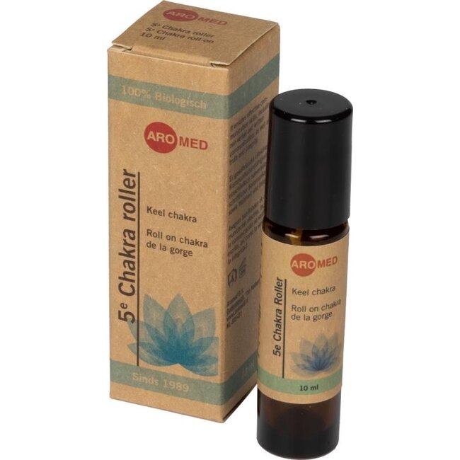 Aromed Lotus Roller Bio 5° Chakra 10 Millilitri