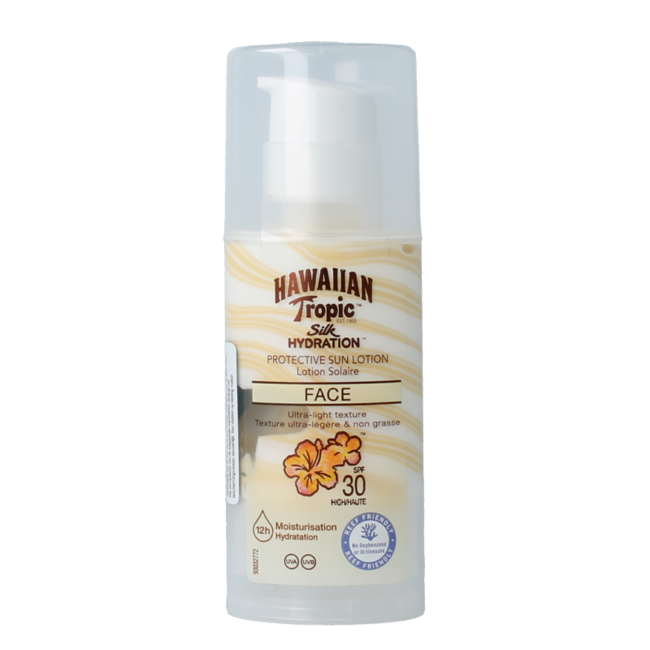 Hawaiian Tropic Silk Hydration Air Soft do twarzy SPF30 50 Mililitrów