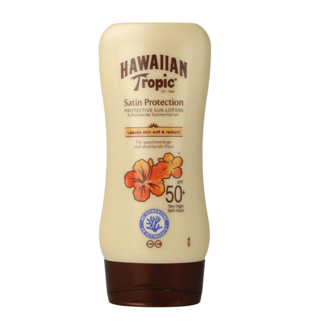 Hawaiian Tropic Satin Ultra Radiance Sonnenlotion LSF50+ 180 Milliliter
