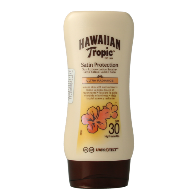 Loción solar Hawaiian Tropic Satin Protection SPF30 180 ml