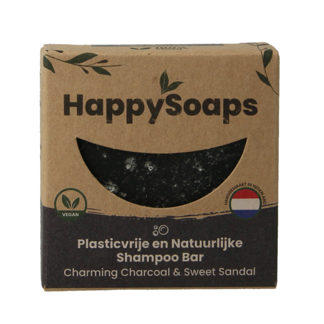 Shampoo solido Carbone Affascinante e Sandalo Dolce 70 Grammi