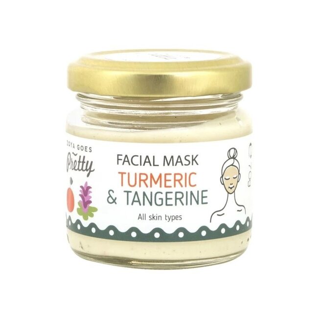 Masque visage curcuma et mandarine Zoya Goes Pretty 70 g