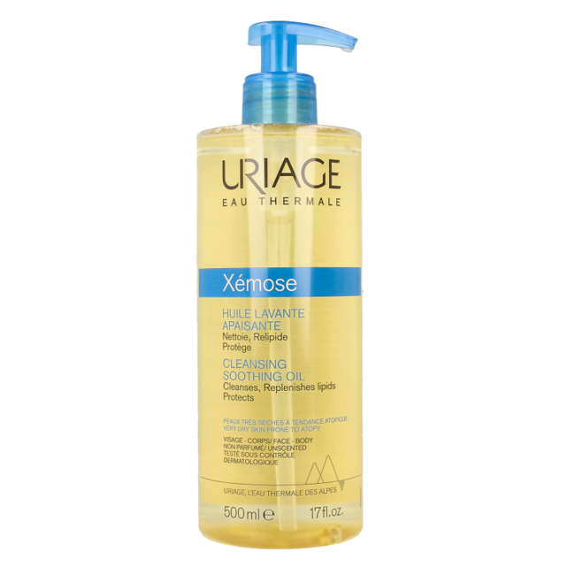 Uriage Xémose Huile Lavante Apaisante 500 Milliliter