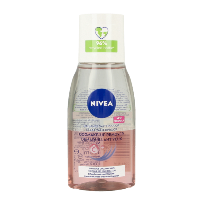 Nivea Eye Make-up Remover Pink 125ml