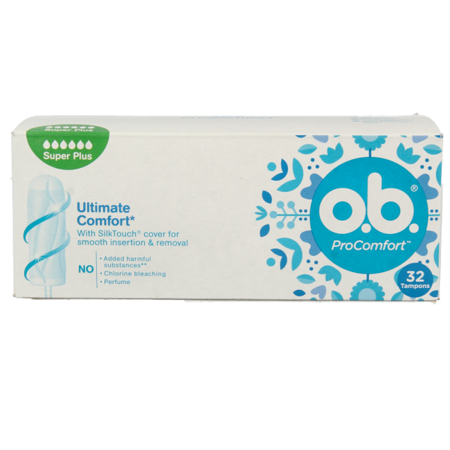 OB Tampons ProComfort Super Plus 32 Stück