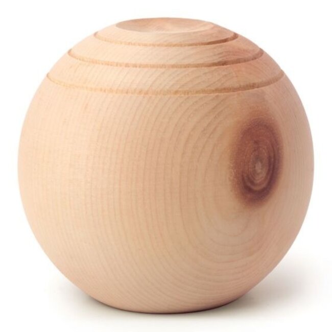Boule en bois de pin bio Primavera, 1 pièce