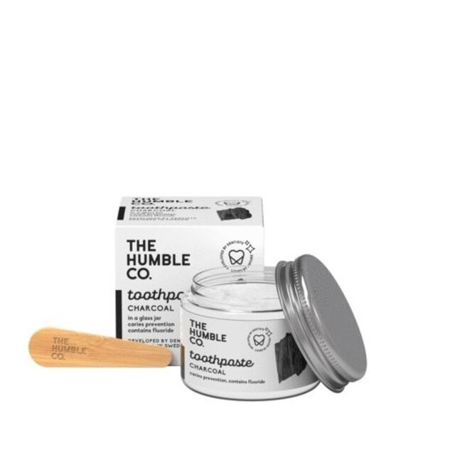 The Humble Co Dentifricio in vasetto al carbone vegetale 50 Millilitri
