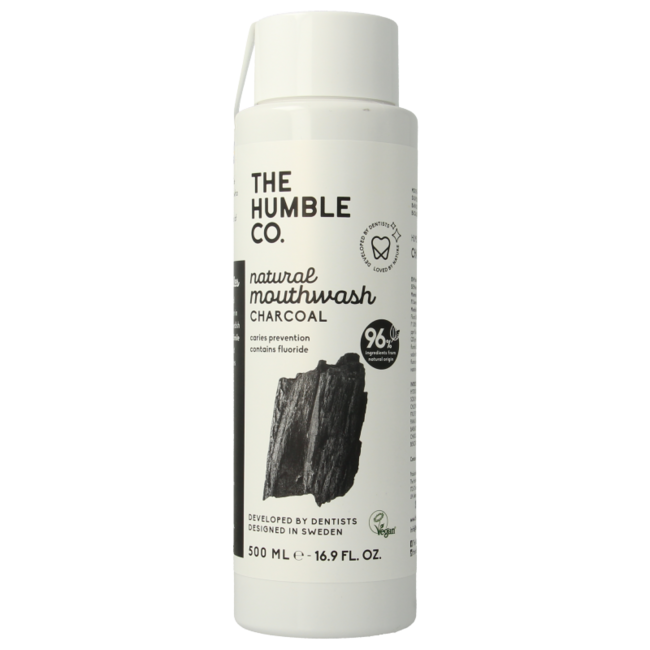 The Humble Co Enjuague Bucal Carbón 500 ml