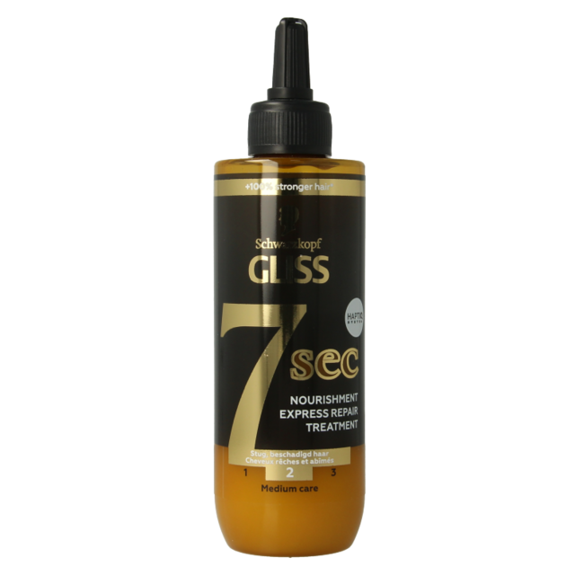 Gliss Kur 7 Secondi Trattamento Riparatore Express Olio Nutritivo 200 Millilitri