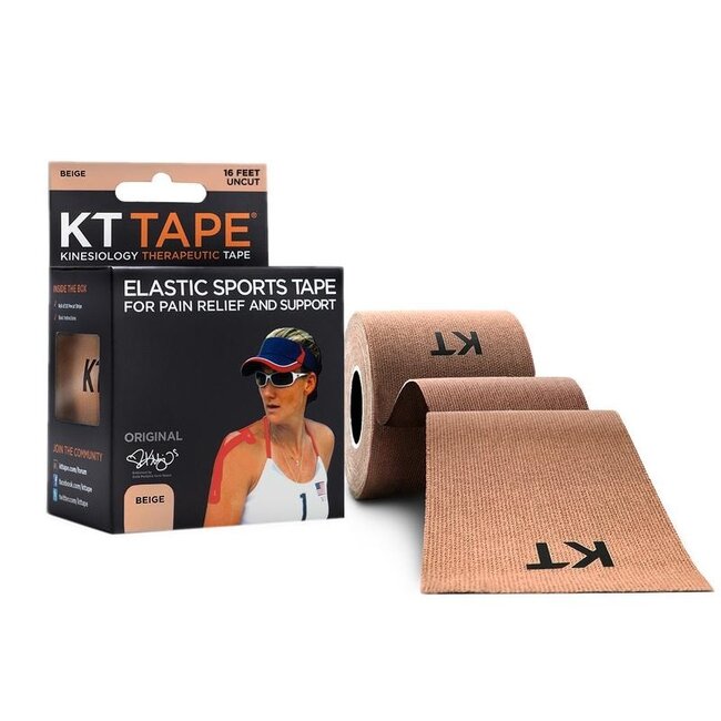 KT Tape Original non tagliato 5 metri beige 1 Pezzo