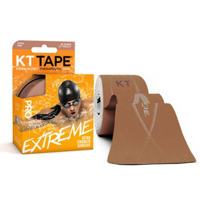 KT Tape Pro Extreme Precut 5 Metres Beige 20 Pieces