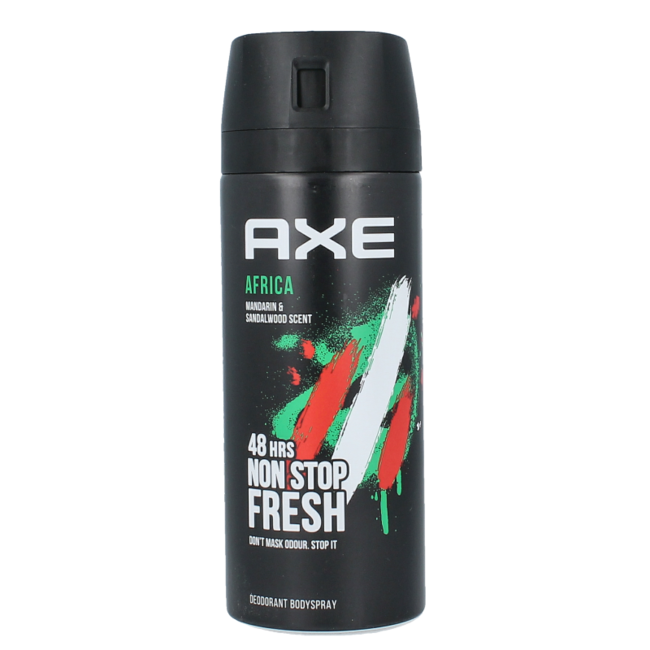 AXE Dezodorant w sprayu do ciała Africa 150 Mililitrów