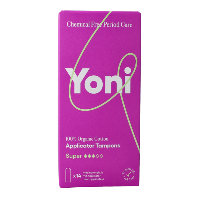 Tampons super met applicator 14 Stuks