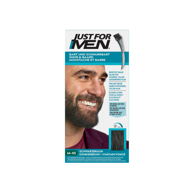 Just For Men Moustache & Barbe Brun Foncé M45 24 g